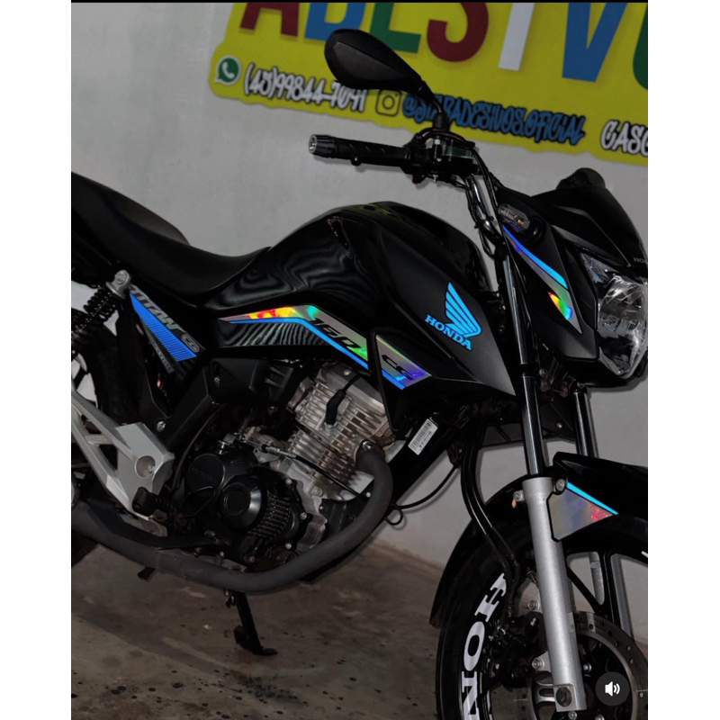 Adesivos Refletivos Titan 160: Onde Comprar | BuscaProdutos