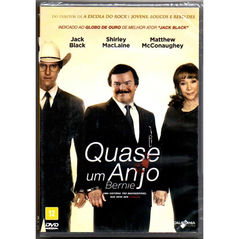 Dvd Quase Um Anjo Bernie - Richard Linklater - Original