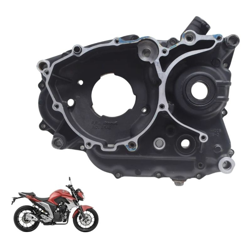 carcaça do motor  esq. YAMAHA FAZER 250 / FZ-25 2018/25