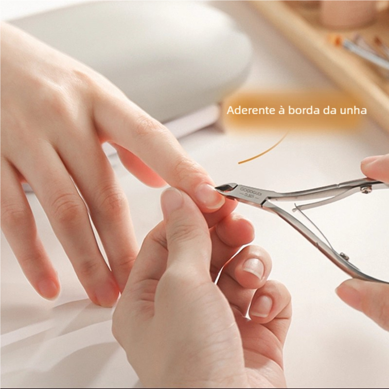 Alicate De Unha Inox Profissional