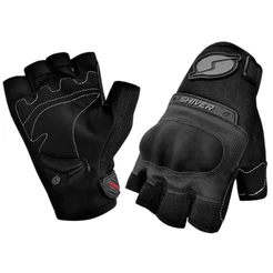 Luva shiver Fit X Meio Dedo com protecao Moto Ciclista Motociclista Promoção
