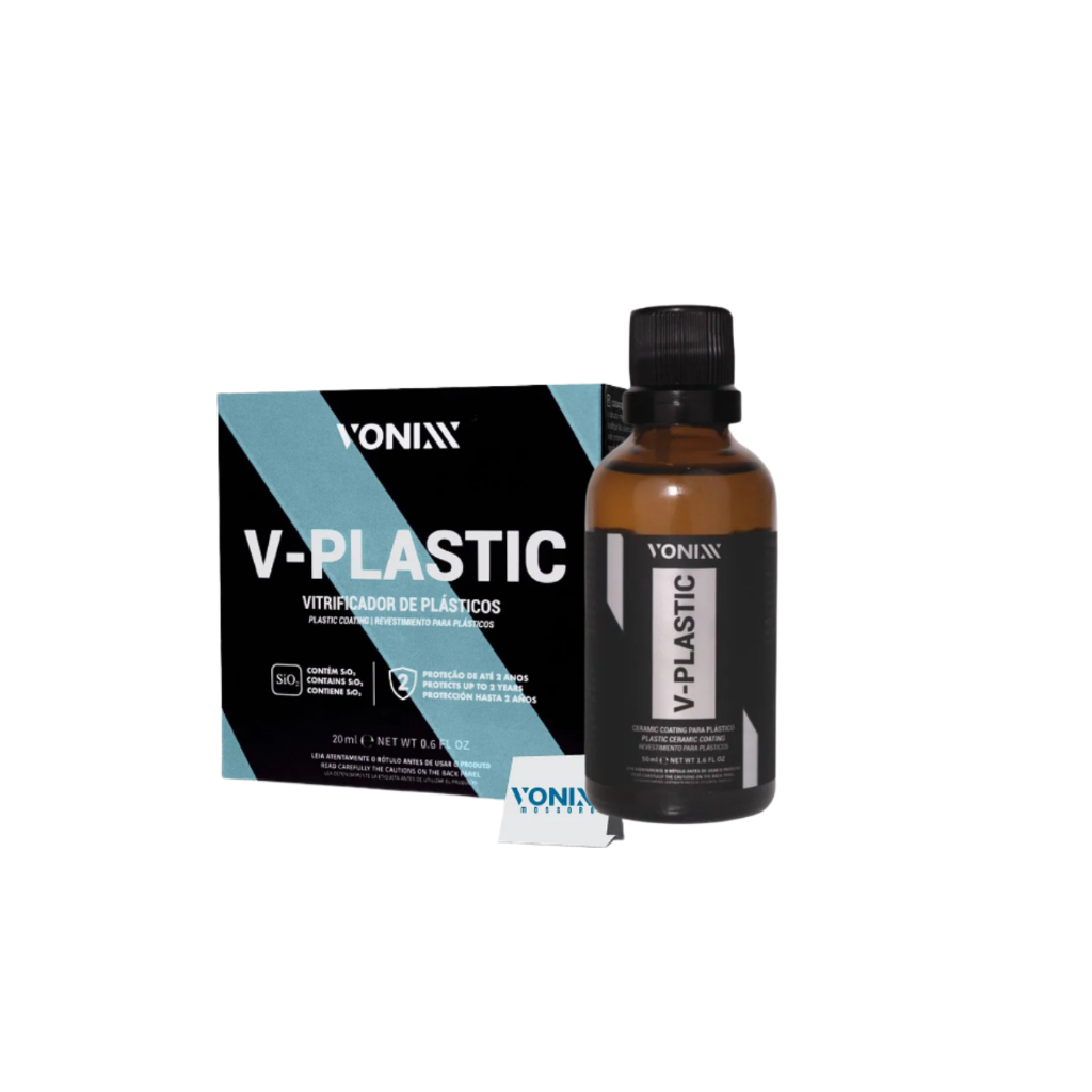 V-Plastic Vitrificador P/ Plásticos 20ml Vonixx em Oferta na Shopee