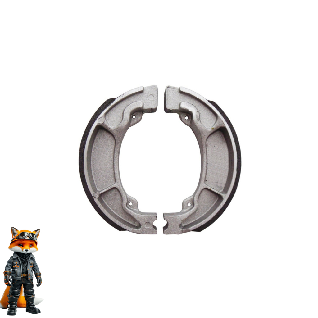 PATIM LONA DE FREIO (PAR) HONDA FAN 125/150 TWISTER CB300 - STD — imagem 2 de 2