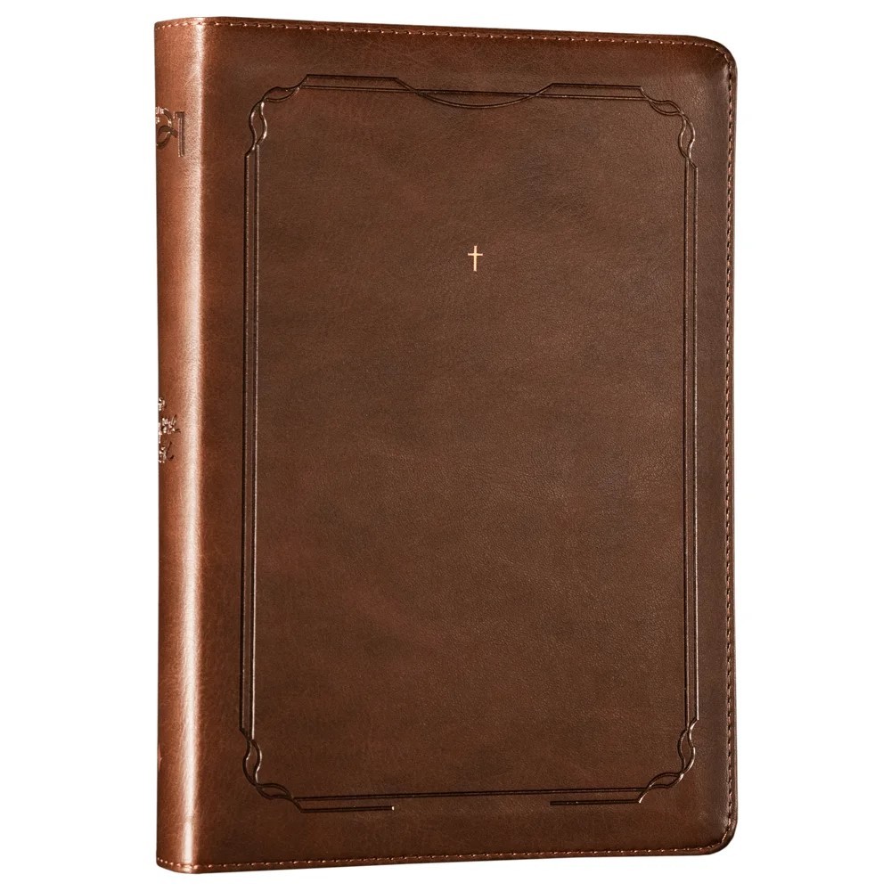 Bíblia The Purpose Book | A21 | Capa Couro Soft Marrom Cruz - Books & Magazines
