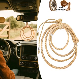 Laço de Couro para Retrovisor de Carro Adorno Estiloso Vida Natural Campo em Oferta na Shopee