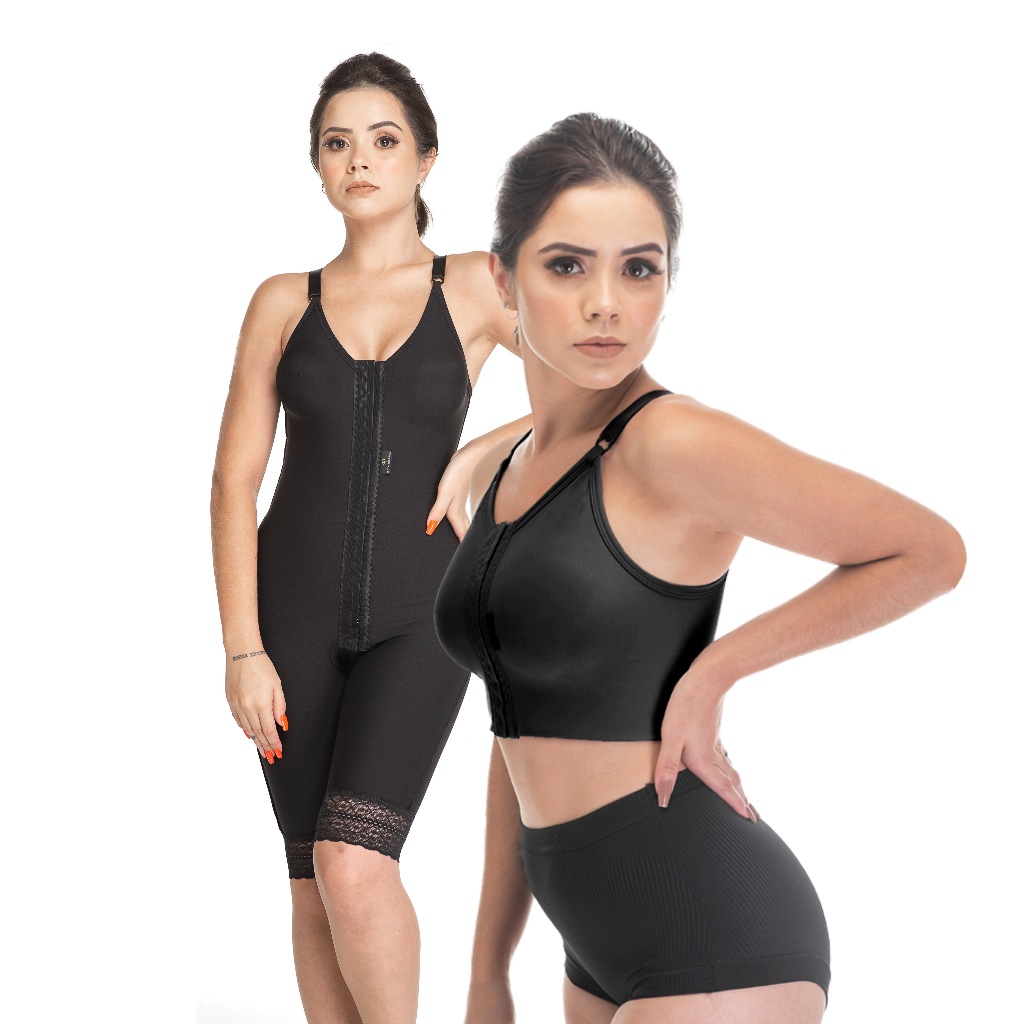 Kit Pós Cirúrgico Cinta e Sutiã Cirúrgico
