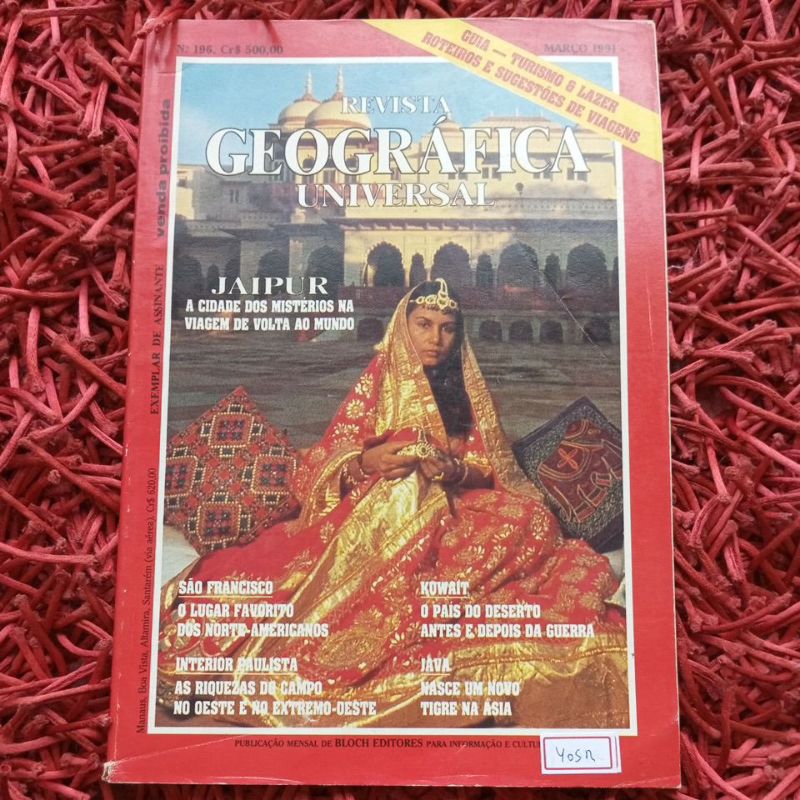 Revista Geográfica Universal Jaipur A cidade dos mistérios (405r)