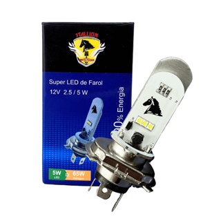 Lampada H4 Farol Led Moto Efeito Xenon 8000k Cg Titan 150 E 160 em Oferta na Shopee
