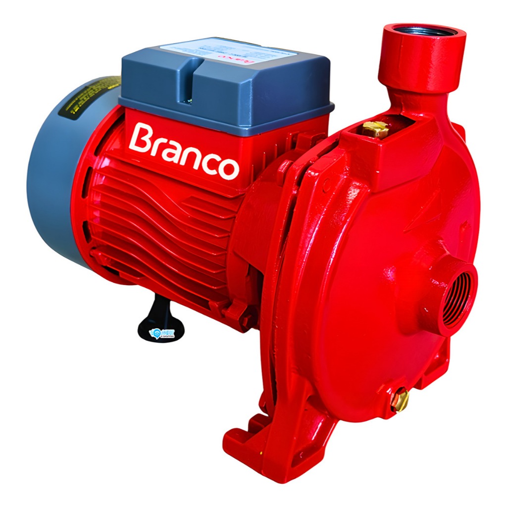 Bomba Centrifuga BRANCO 1,0cv Rotor em Latão Água Quente Até 70º Vazão 5,3m³/h 127/220v