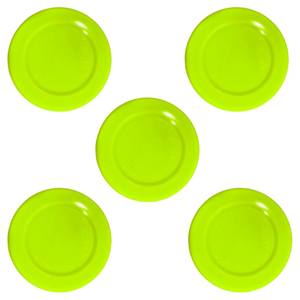 5 Discos Verdes Para Air Game Aero Hochey Air Kids Matic