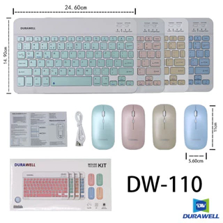 Teclado E Mouse Sem Fio Bluetooth 5.2 Compatível iPhone Android