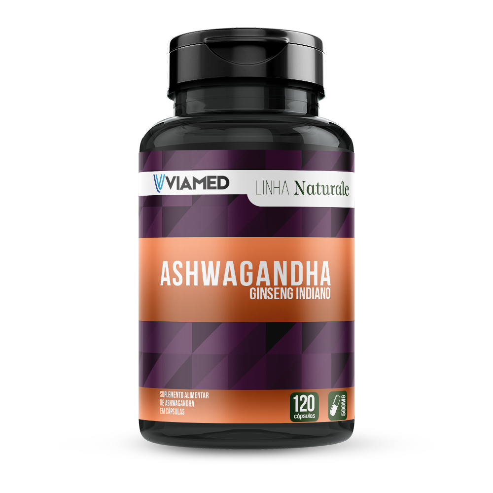 Ashwagandha 120 Caps 500 Mg Viamed