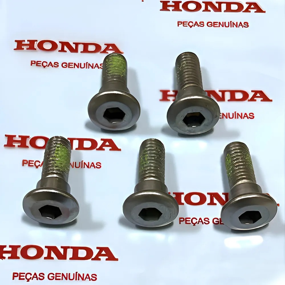 Parafuso Fixação Disco Freio Honda Nx 400 400i Falcon 1999 a 2011 Original Honda - 05 Unidades