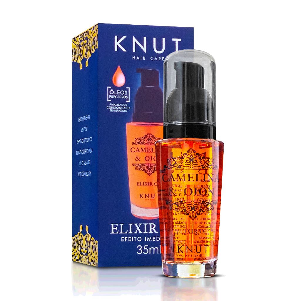 Elixir Knut Camelina e Ojon 35ml Tratamento Capilar - Beauty