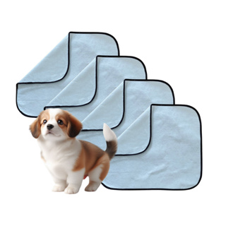 Kit 4 Uni. Tapete Higiênico Lavavel Para Cães Pet Cachorro Xixi Reutilizável em Oferta na Shopee