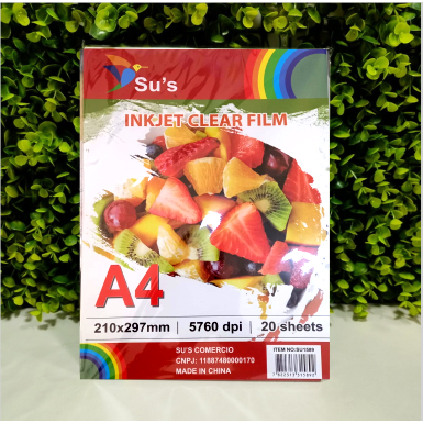 20/40/60/80 Transparência Acetato Clear Film Para Fotolito Arte Final para Impressora Jato de Tinta em Oferta na Shopee