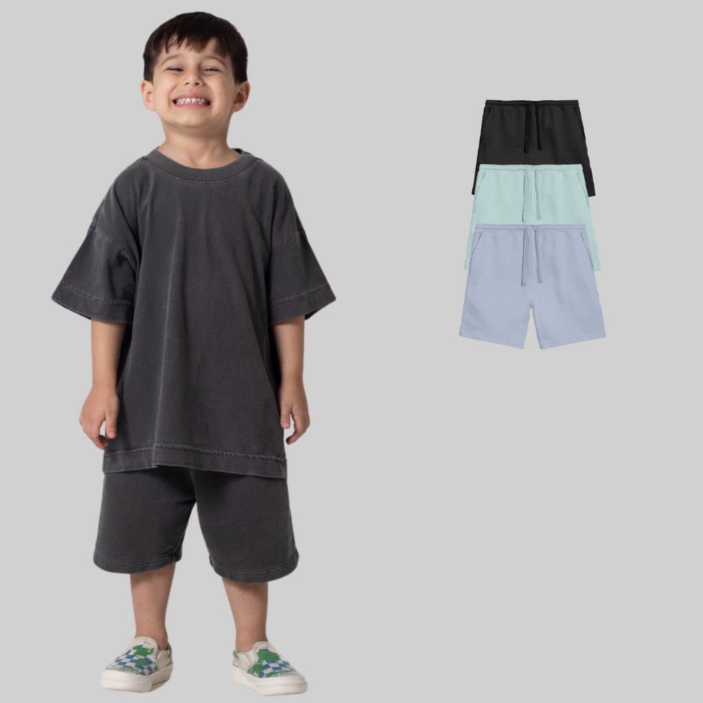 Shorts Moletinho Infantil Cores Diversas em Oferta na Shopee