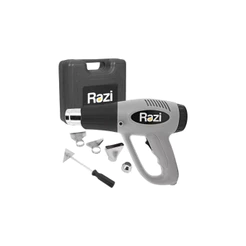 Soprador Térmico Ar Quente C/ Maleta e Acessórios 1500/2000w 300 À 550°c - Razi