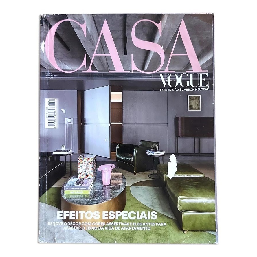 Revista Casa Vogue Brasil N408 Ago2019 Efeitos Especiais