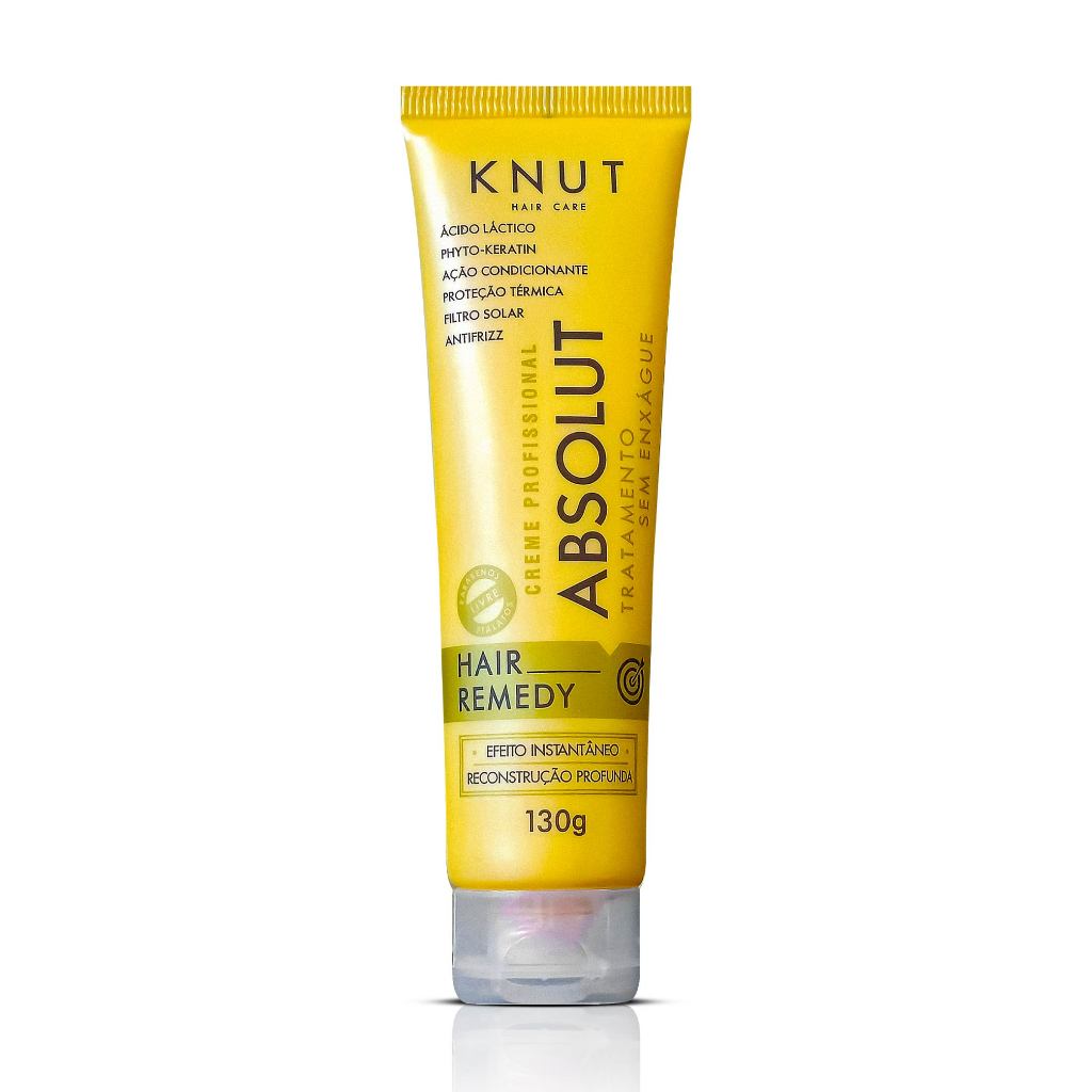 Knut Hair Tratamento Capilar Remedy Absolut 130g em Oferta na Shopee