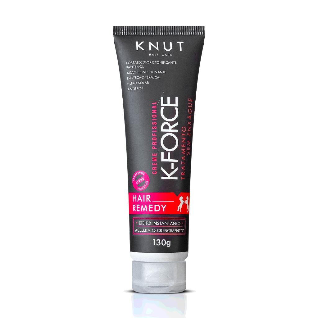 Knut Hair Tratamento Capilar Remedy K-Force 130g em Oferta na Shopee
