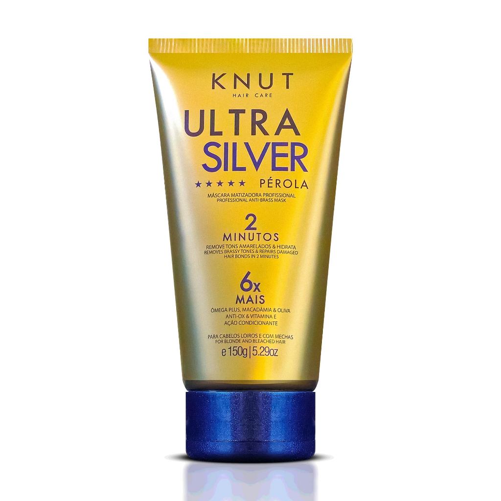 Knut Ultra Silver Tratamento Capilar Pérola 150g