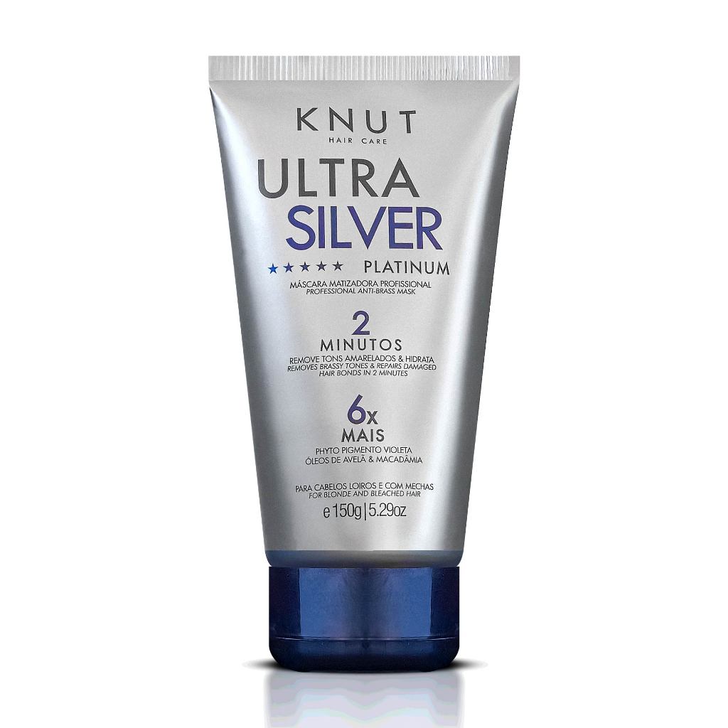 Knut Ultra Silver Tratamento Capilar Platinum 150g