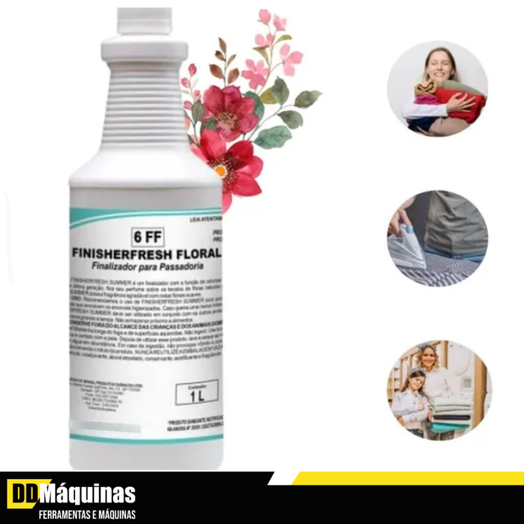 Finalizador P/ Passadoria 01lt Finisherfresh Floral - Spartan