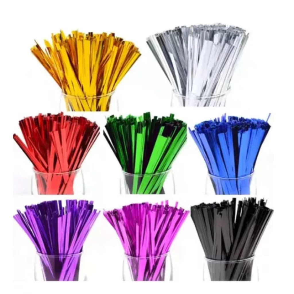 Fecho Prático 4mm x 11cm com 100 Unidades