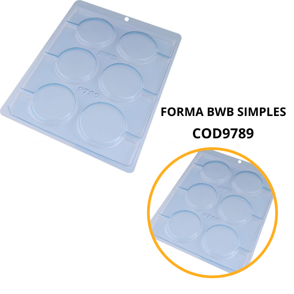 1~10 FORMA SIMPLES PIRULITO REDONDO LISO 60mm 9789 (D6) EM ACETATO BWB em Oferta na Shopee