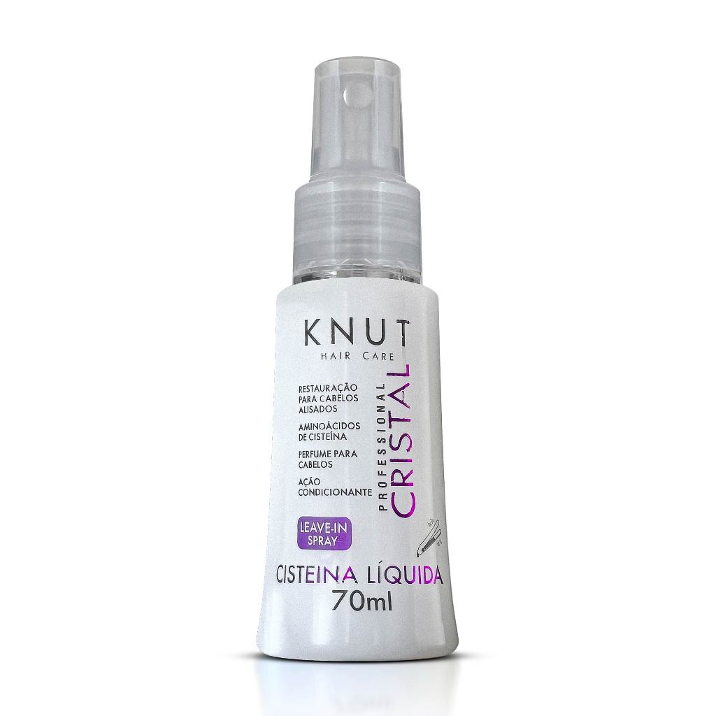 Leave-In Spray Knut Cristal 70ml - Beauty