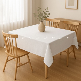 Toalha de Mesa Quadrada 4 Lugares 1,40m x 1,40m Linho Voil Flame Cozinha Moderna em Oferta na Shopee