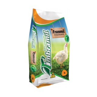 Ração Engorda Franmil Crescimento Triturado P/ Galinhas 20kg em Oferta na Shopee