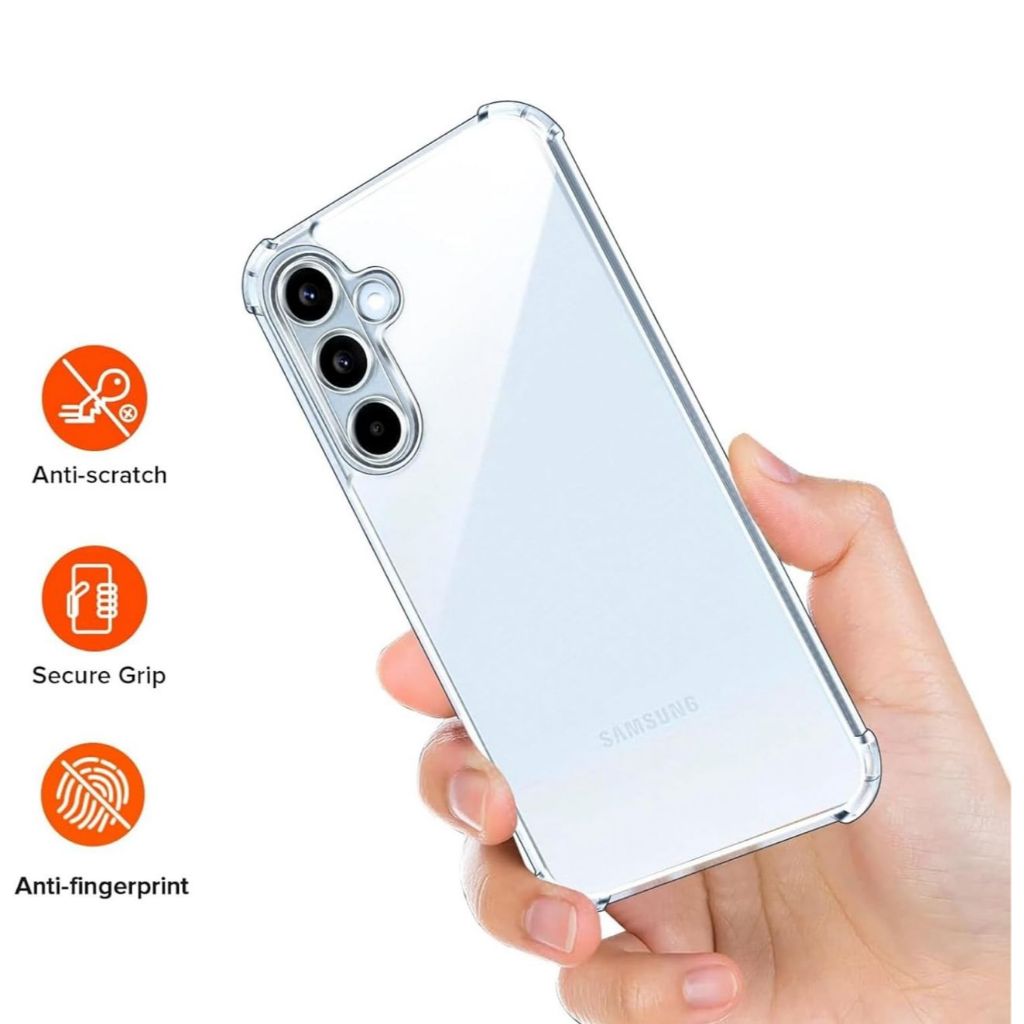 Capa Transparente Impacto Samsung Galaxy A11/A12/A13 4G/A14/A16/A20/A30 CAPA + PELICULA 3D
