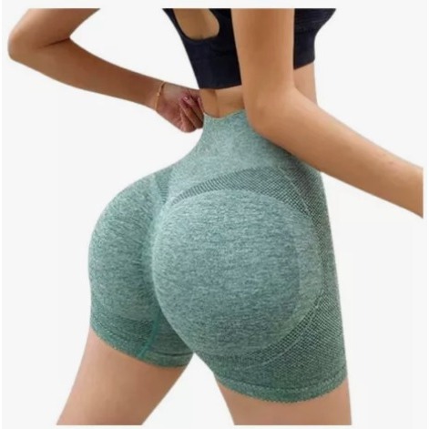 Short Levanta Bumbum Legging Academia Fitness Esportivo Feminino Confortável Zero Transparência