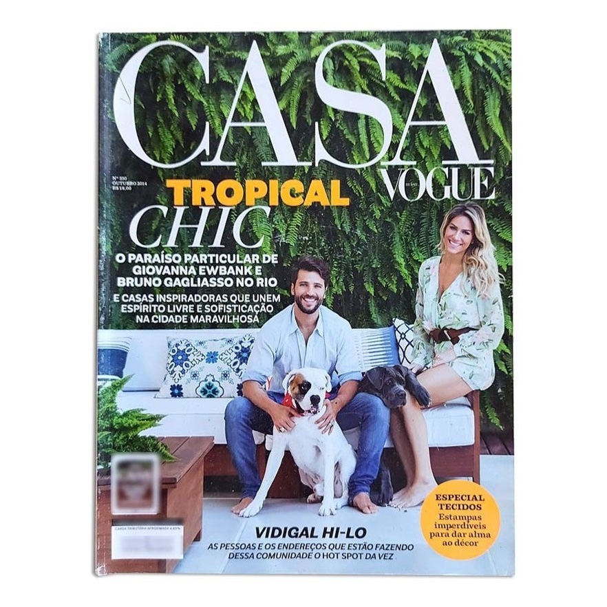 Revista Casa Vogue 350 10.2014 Casa De Bruno Gagliasso