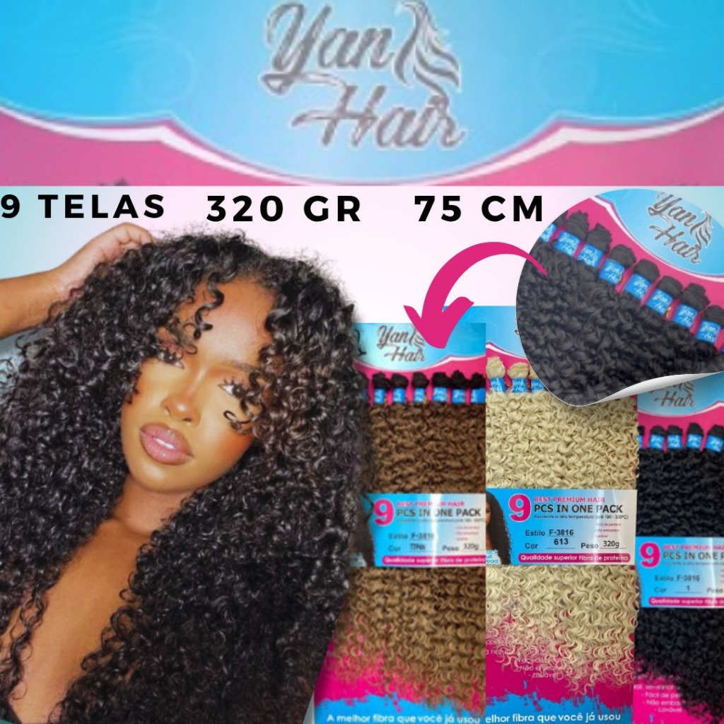 CABELO ORGANICO F-3816 YAN HAIR