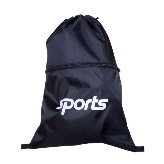 SAQUINHO DE ACADEMIA OU PORTA CHUTEIRA SPORT PRETA