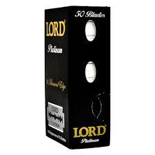 **Lâminas de Barbear Lord Black – Alto Desempenho e Precisão Profissional**Contendo uma Caixinha com 50 Blades