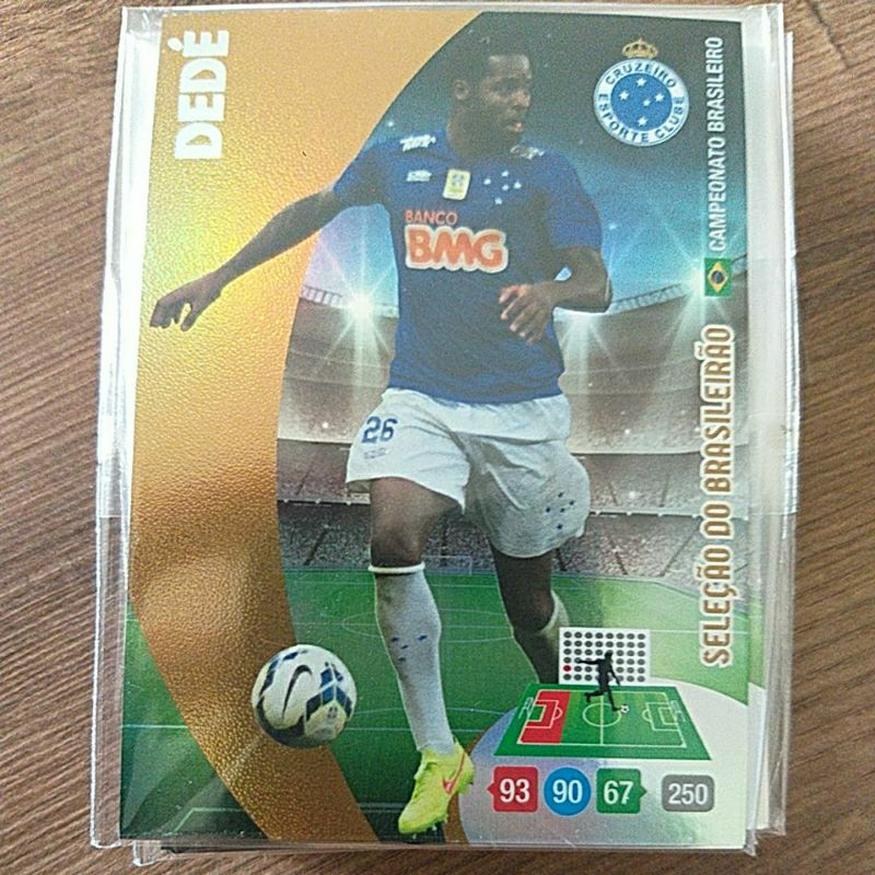 Card 374 SELEÇÃO DO BRASILEIRÃO - DEDÉ, Panini Adrenalyn XL do Campeonato Brasileiro de 2014