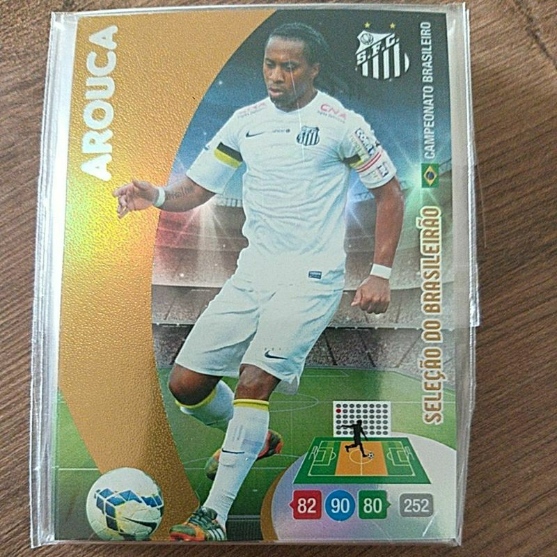 Card 378 SELEÇÃO DO BRASILEIRÃO - AROUCA, Panini Adrenalyn XL do Campeonato Brasileiro de 2014