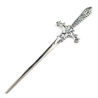 Adaga Cigana Metal Prata Brilhante 15 cm Proteção em Oferta na Shopee