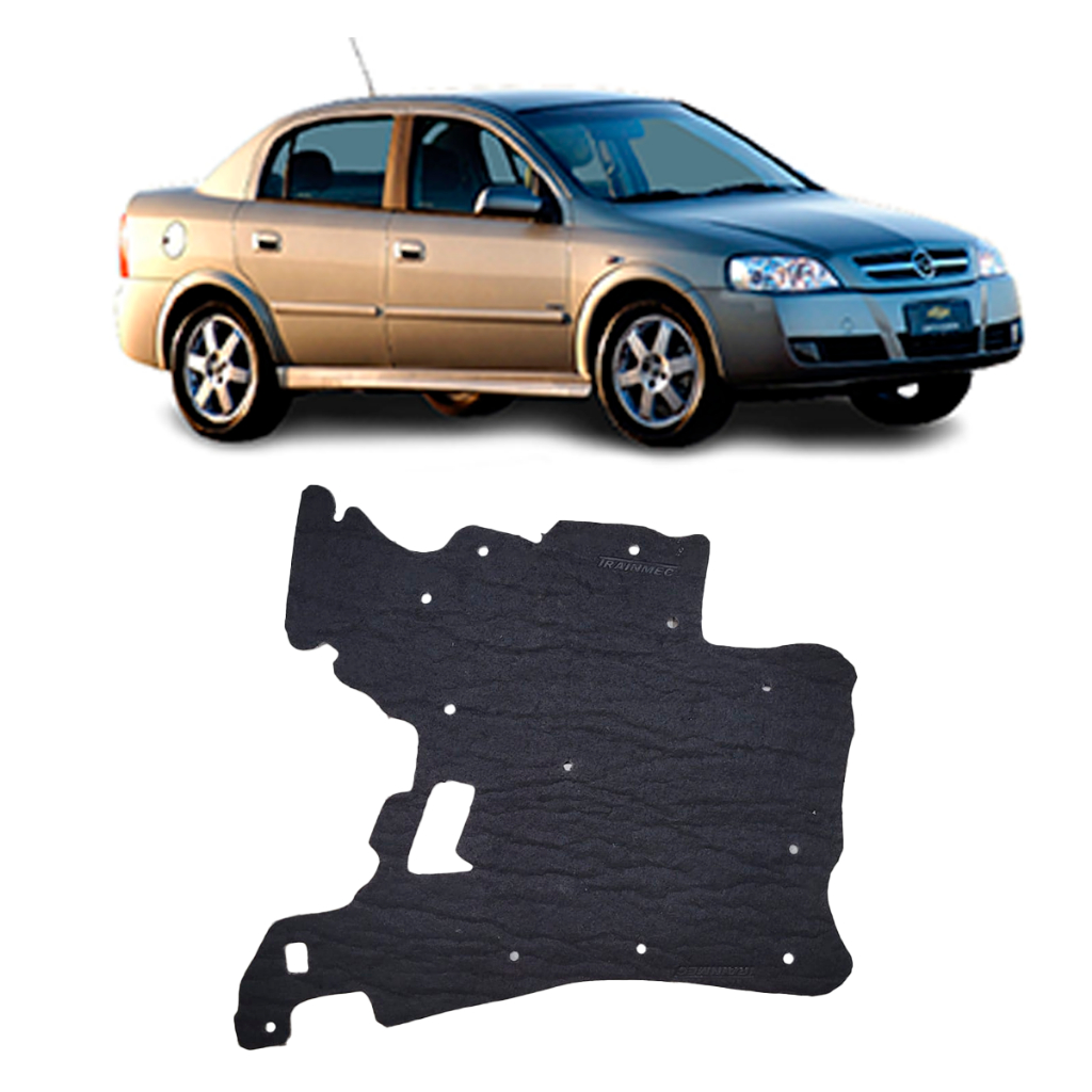 Forro Isolante Manta Painel Parede Cofre Corta Fogo Chevrolet Astra 2003 até 2011
