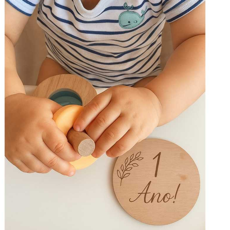 Placa Mesversário Personalizada Avulsa para fotos