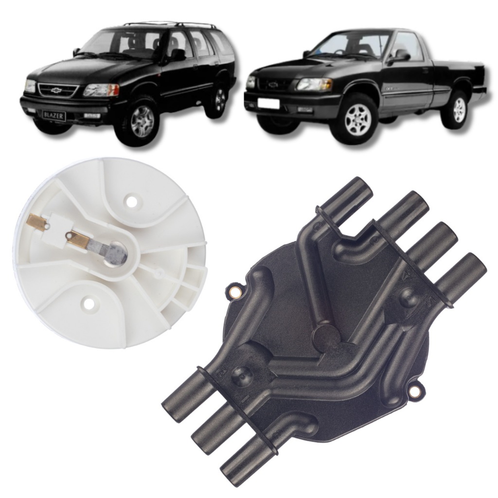 TAMPA + ROTOR DISTRIBUIDOR GM S10 BLAZER 4.3 V6 1996/2001