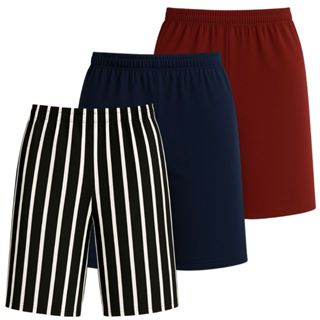 Bermuda Feminina Gorgurão Plus Size Confortável Short Gorgurinho Senhora em Oferta na Shopee