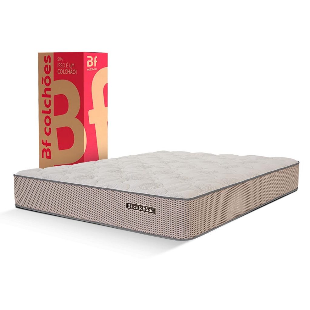 Colchão Queen D45 a Vácuo Brisa Molas Ensacadas 158x198 BF Colchões em Oferta na Shopee