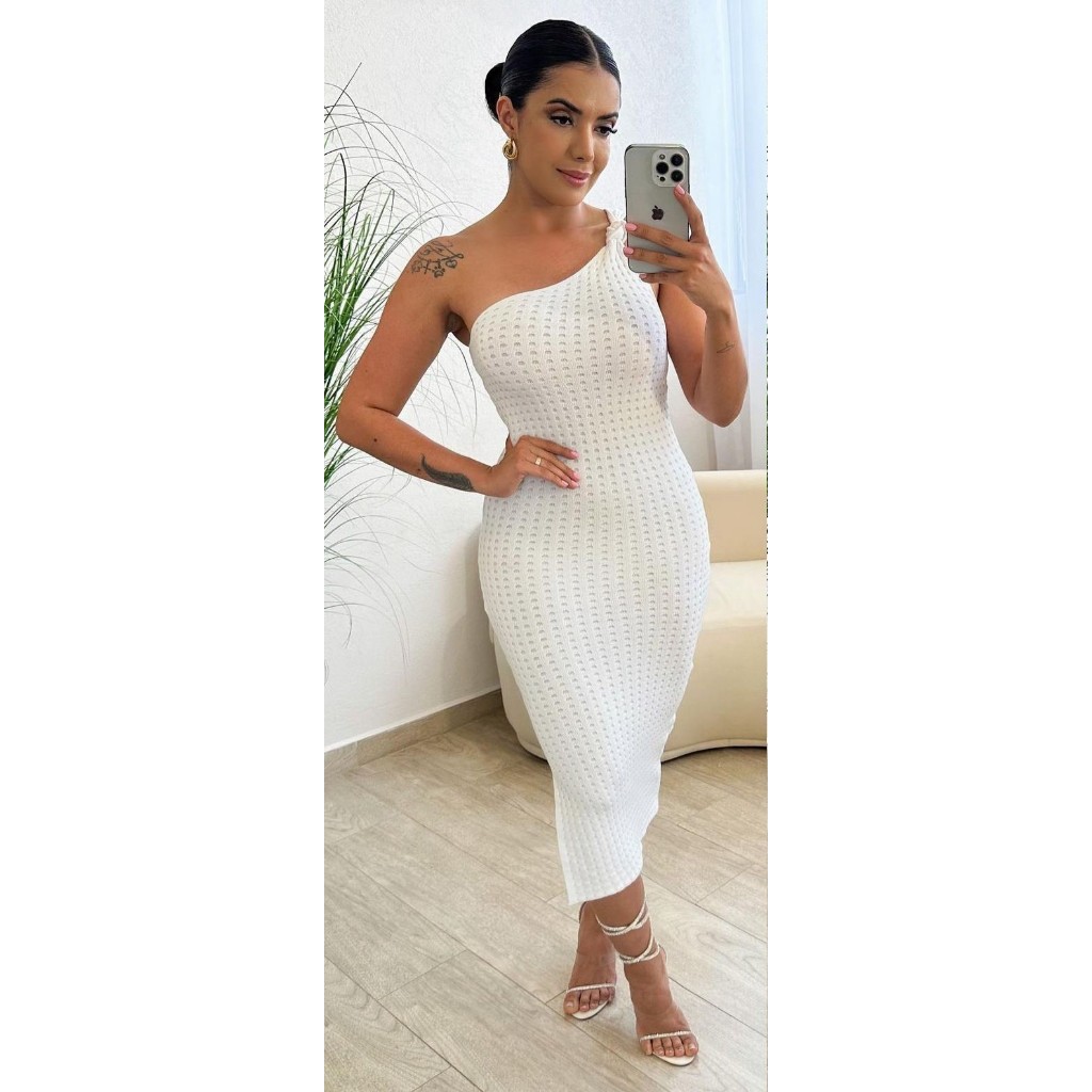 Vestido de Verão Vestido Regata Regata Feminina Vestido de Tricot Vestido Verão