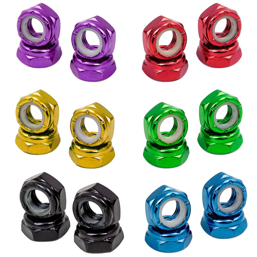 Porca de Truck de Skate Longboard Simulador de Surf Colorida em Oferta na Shopee