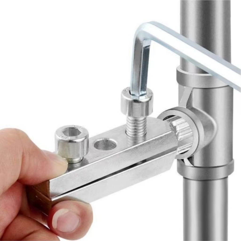 Kit Conjunto Extrator de Válvula Quebrada com Chave Allen – Ferramenta Manual de Alta Precisão para Reparos Encanamento